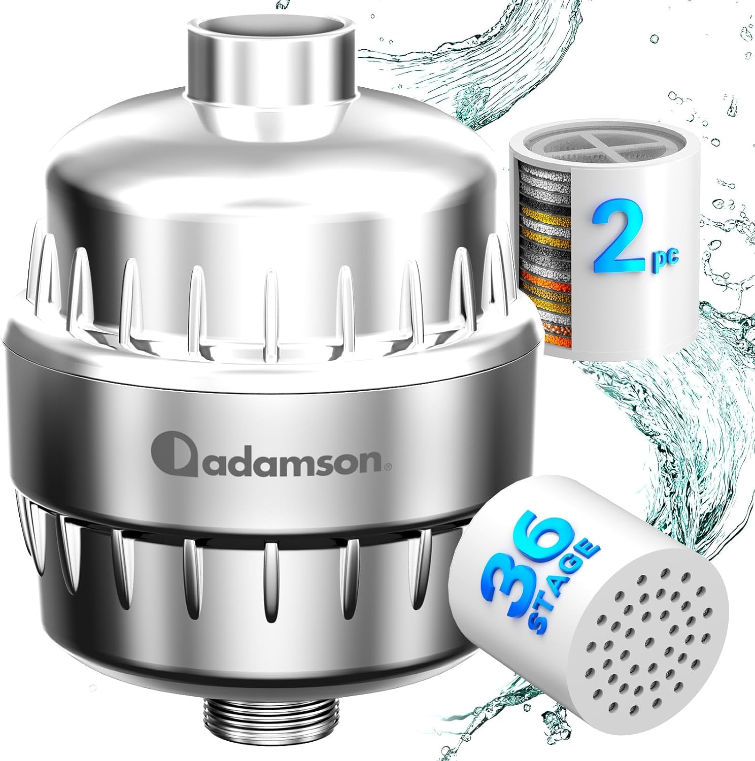Adamson 36-Stufen Duschfilter