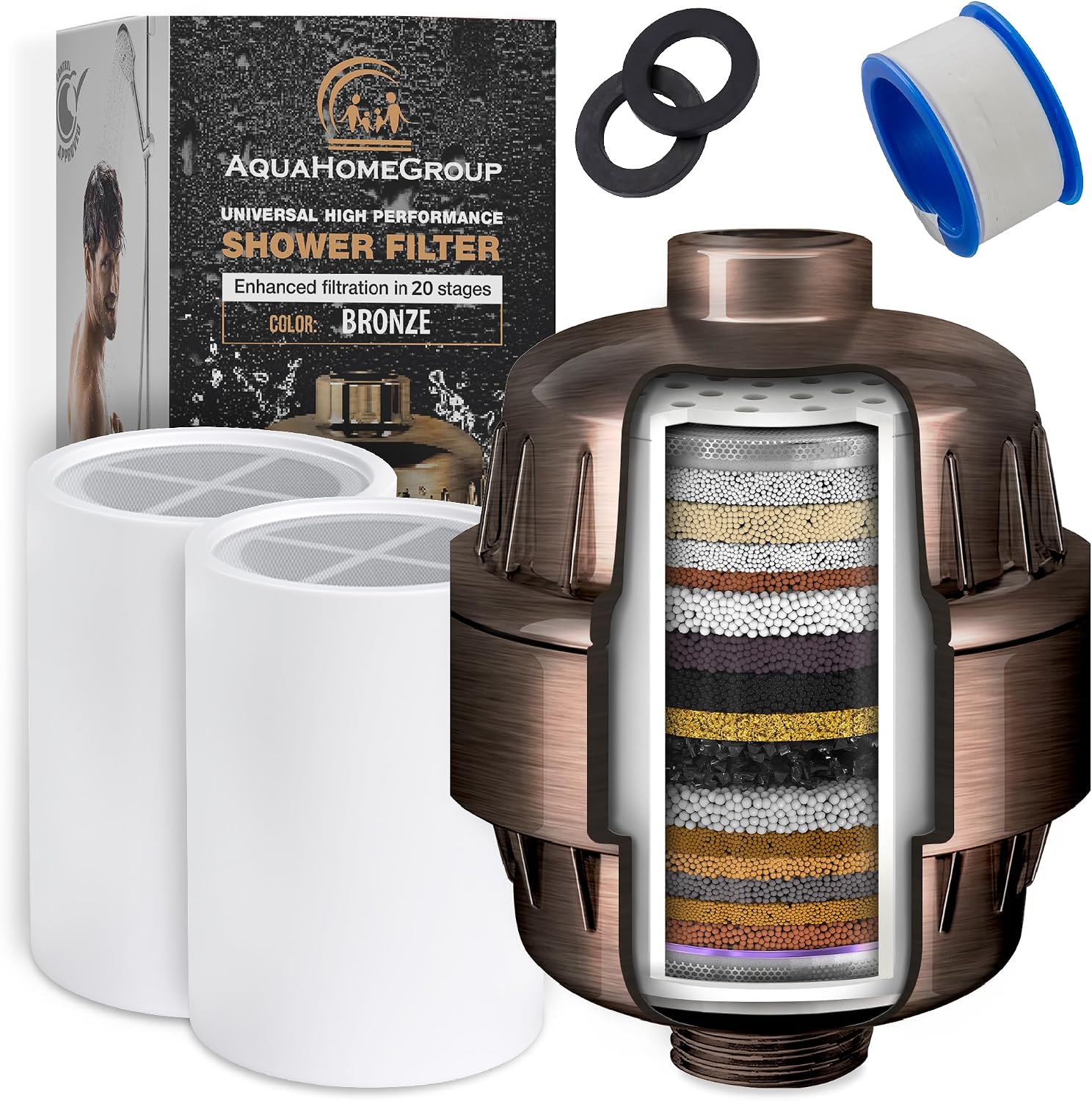 AquaHomeGroup AHG20 Duschkopffilter